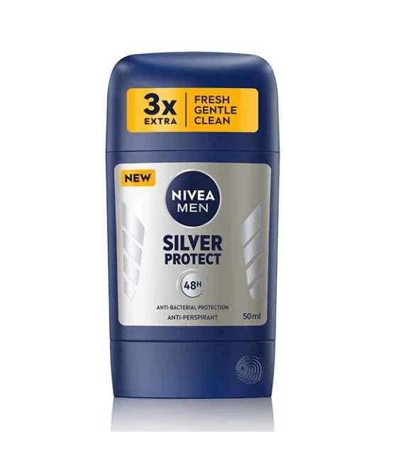 Antiperspirant Stick Nivea Men Silver Protect 50ml